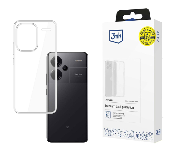 3mk Clear Case do Redmi Note 13 Pro+ - 1355648 - zdjęcie